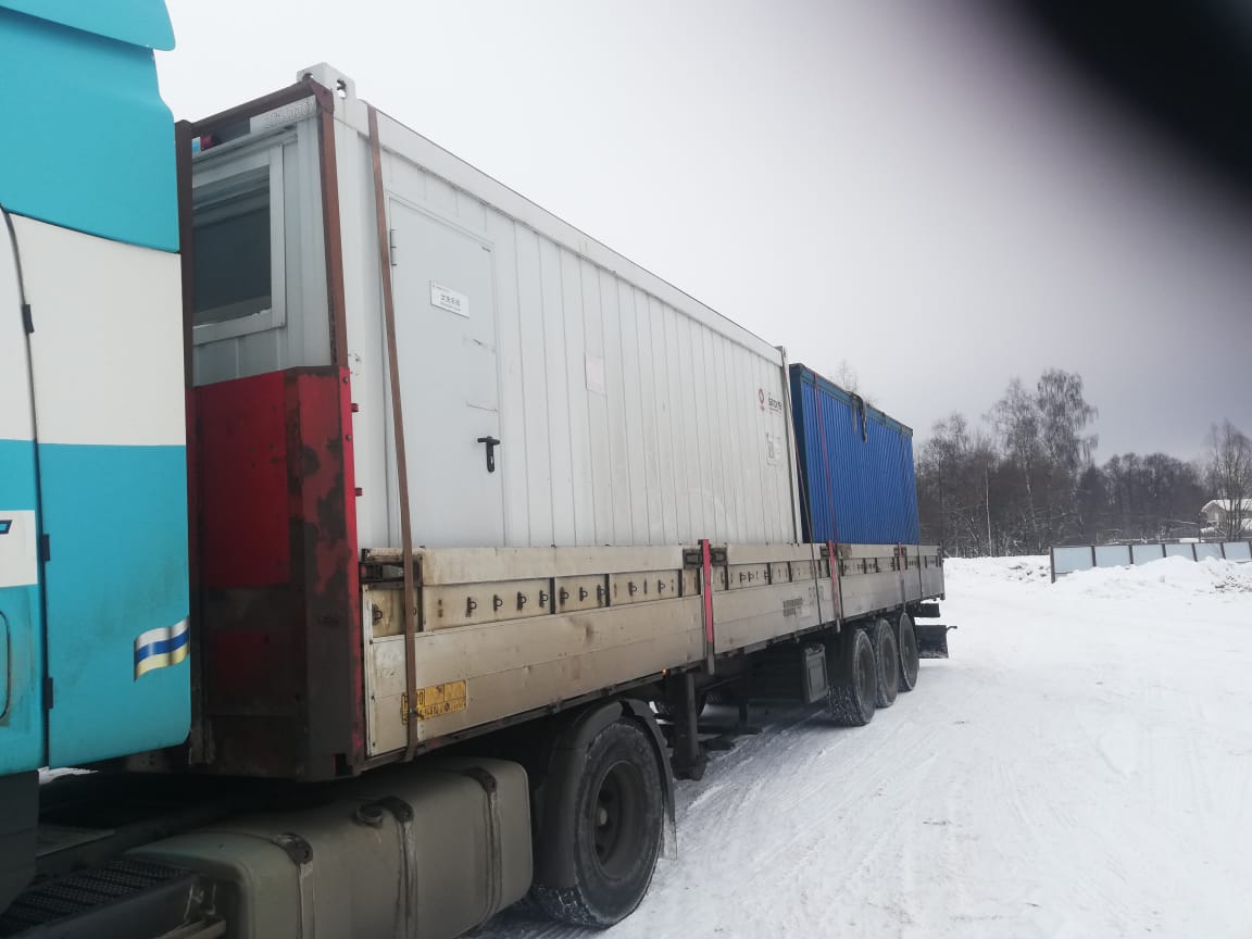 Контейнеры из с.Янгельское в ОЭЗ ППТ «Калуга»